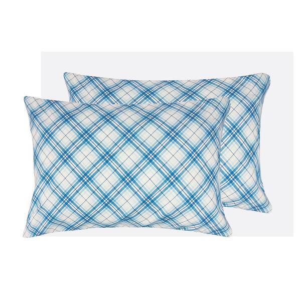 plaid pillowcases