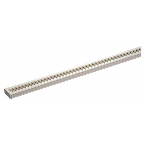 Hampton Bay 4 ft. White Track Lighting Track