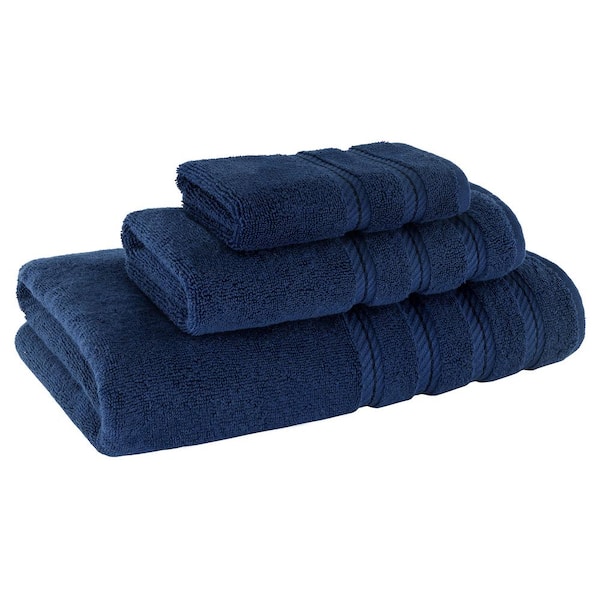 Linen Tea Towels 2 Pcs. NAVY BLUE Linen Tea Towels. Hand Towel