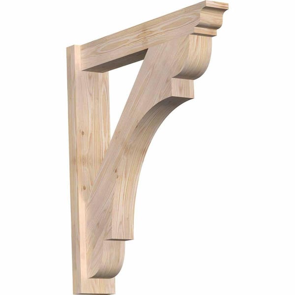 Ekena Millwork 6 in. x 34 in. x 30 in. Douglas Fir Olympic Traditional Smooth Outlooker