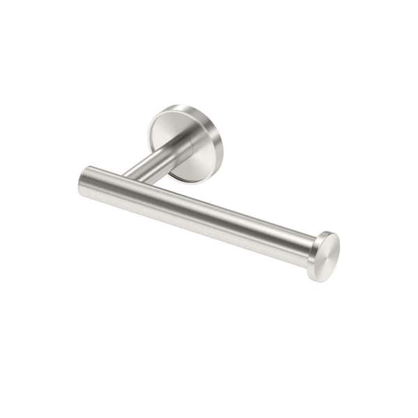 Sky Wall Mounted Single Post Toilet Paper Holder in Satin Nickel
