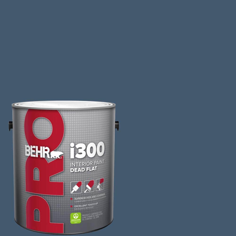 1 gal. #S500-7 Infinite Deep Sea Dead Flat Interior Paint price history on PriceWatchPro