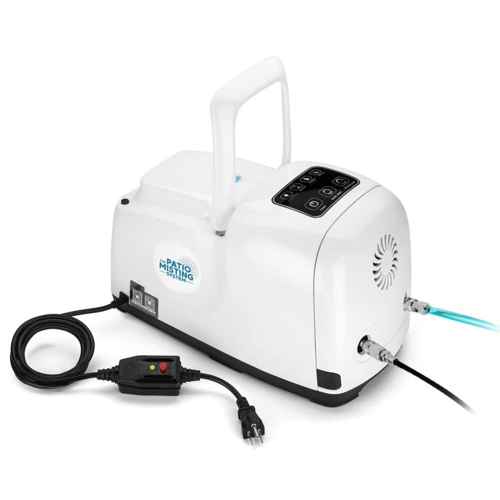 Lukvuzo Ultra Fine Water Colling Misting System for Mid to Large Patio, Backyard and Outdoor