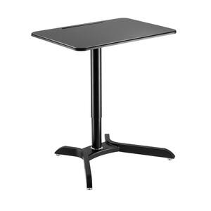 28 in. Black Sit-Stand Workstation