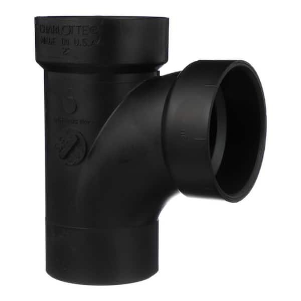 Charlotte Pipe 1-1/2 in. ABS DWV San Tee Street