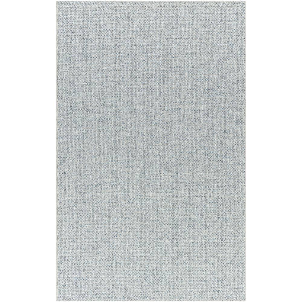 Surya Birdie Blue-Denim Solid 2 ft. x 3 ft. Indoor/Outdoor Area Rug