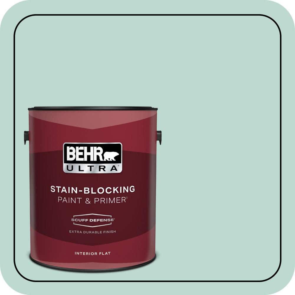 1 gal. #M440-2 Serene Breeze Extra Durable Flat Interior Paint & Primer price history on PriceWatchPro