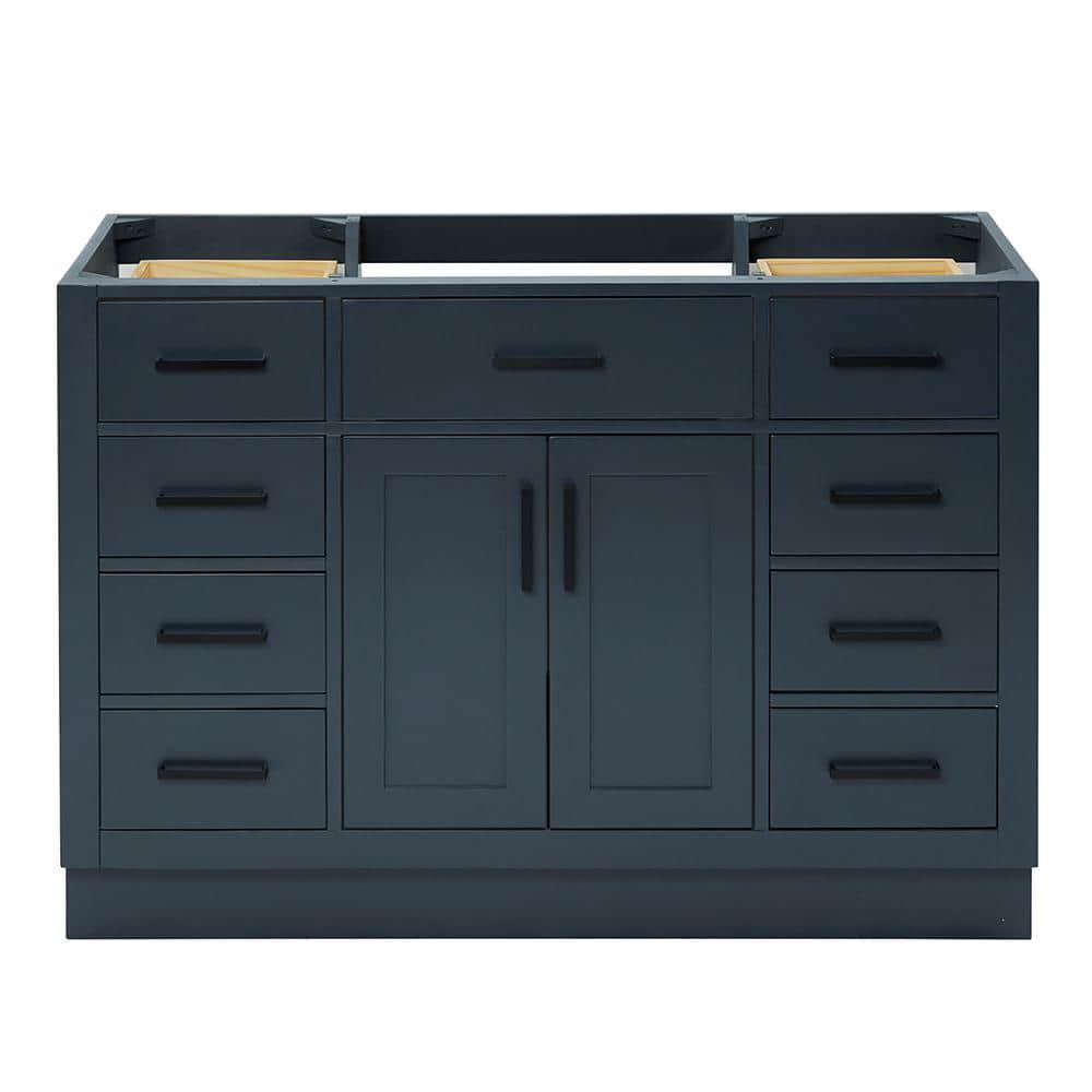 Midnight Blue 48'' Single Freestanding Bathroom Vanity Base