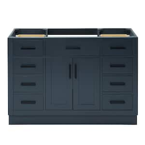 Hepburn 48 in. W x 21.5 in. D x 34.5 in. H Bath Vanity Cabinet without Top in Midnight Blue