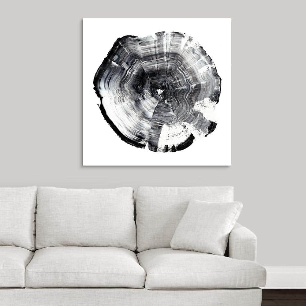 Tree Ring Abstract I by Ethan Harper Canvas Wall Art