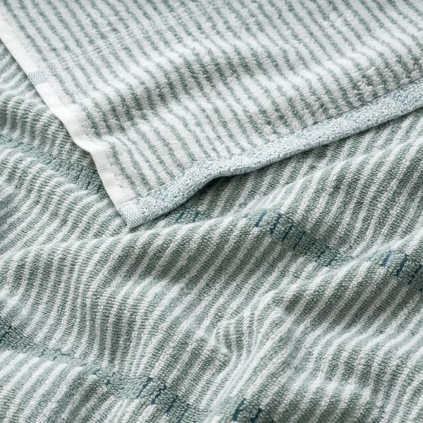 Company Cotton Narrow Stripe Reversible Cotton Bath Towel