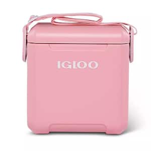 11 qt. Hard Sided Cooler with Adjustable Straps in Pink