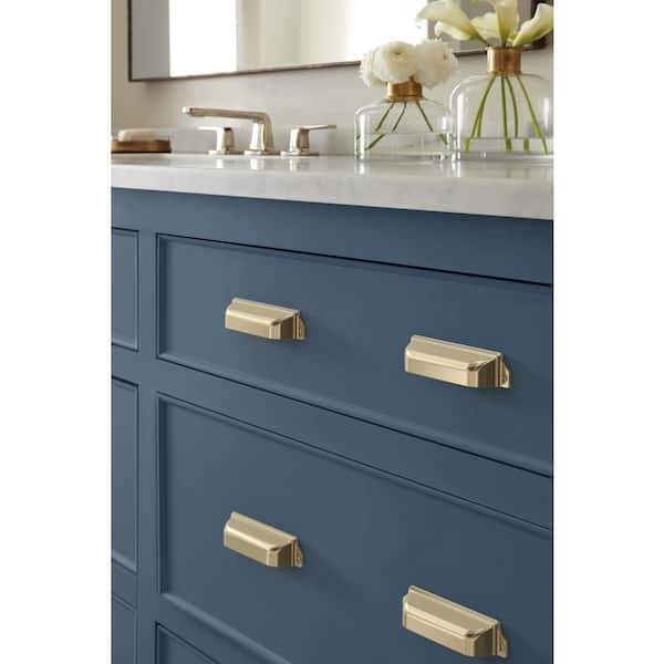 StyleWell Bellport 3 in. or 3-3/4 in. (76mm or 96mm) Brushed Gold