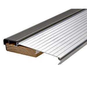 5-5/8 in. x 3 ft. Silver& Brown Fixed Sill Threshold