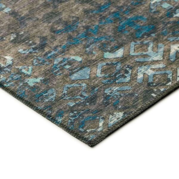  Area Rug Non-Slip Rug Melting Watercolor Colorful