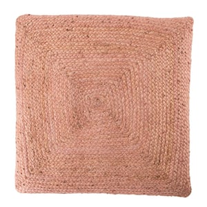 Zeve Solid Pink Floor Cushion