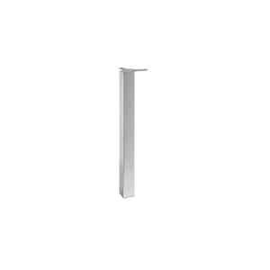 34-1/4 in. (870 mm) Stainless Steel Adjustable Square Leg