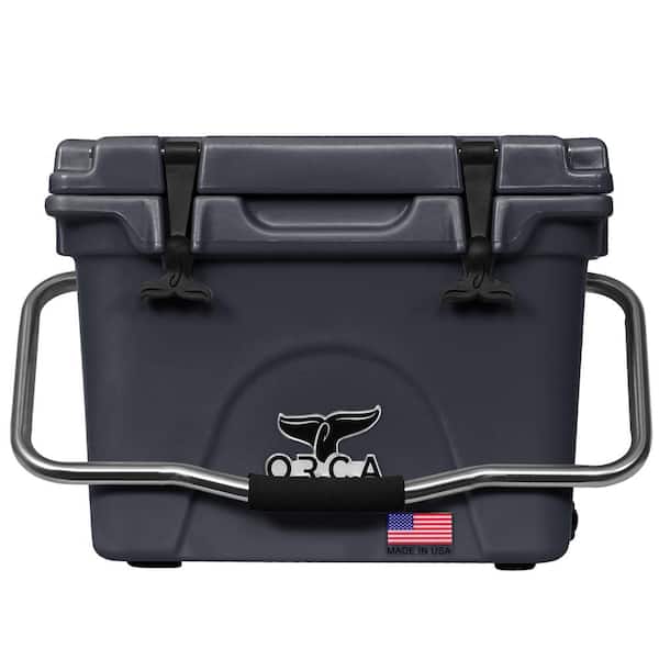 ORCA COOLERS 20 Qt. Cooler in Charcoal Grey ORCCH020 - The Home Depot