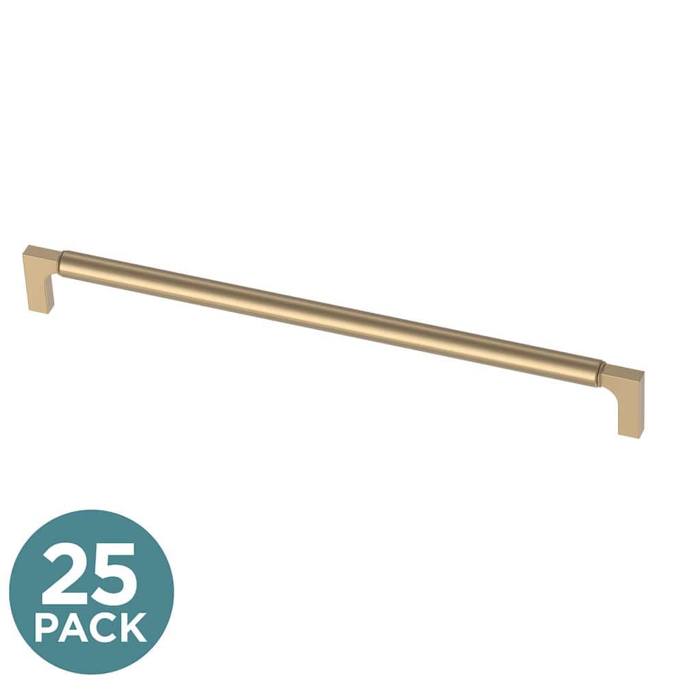 25-Pack Artesia 11-5/16 in. (288 mm) Modern Champagne Bronze Cabinet Drawer Bar Pulls price history on PriceWatchPro