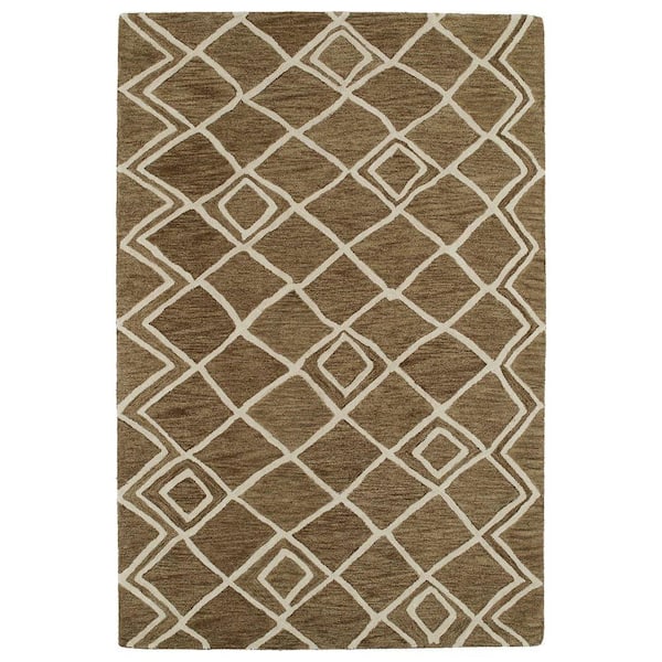 Kaleen Casablanca Brown 5 ft. x 8 ft. Area Rug