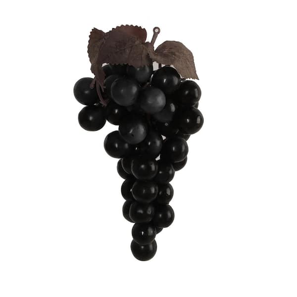 Flora Bunda Set of 4 Artificial Black Grapes