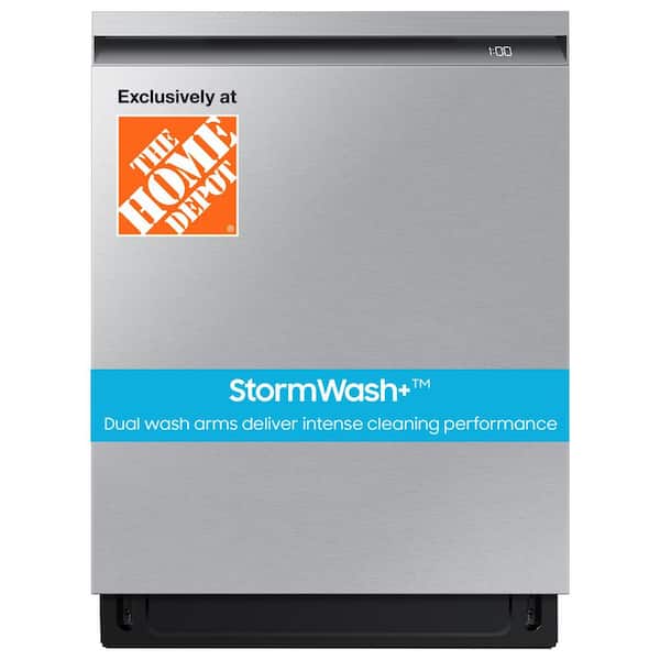 24 in. Top Control Smart Built-In Tall Tub Dishwasher in Fingerprint Resistant Stainless Steel with StormWash+, 44dBA