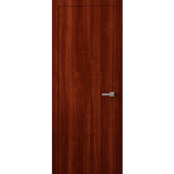 Sartodoors 3011 32 in. x 84 in. Sold Core Walnut Franko Color Wood