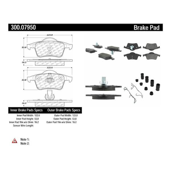 Centric Parts Disc Brake Pad Set