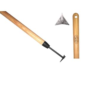 53 in. L Handle 55 in. L Triangle Patio Knife- Weeder
