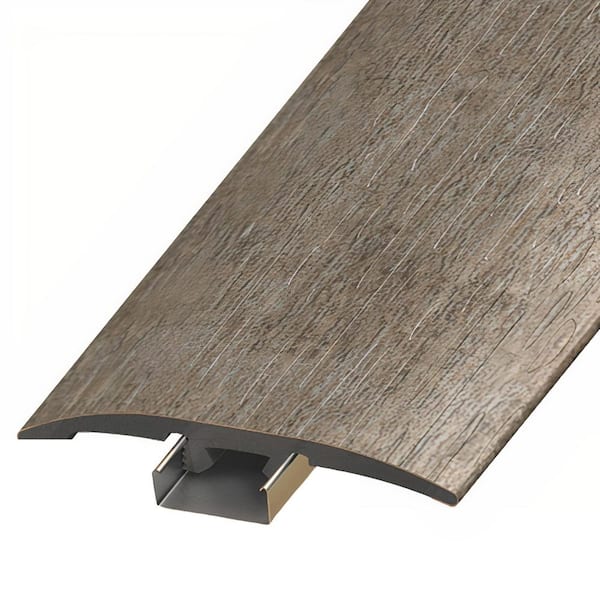 ASPEN FLOORING Hammrick 1/4 in. Thick x 2 in. Width x 94 in. Length 3-in-1 T-Mold, Reducer, and End Cap Vinyl Molding