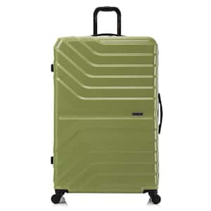 Aurum Lightweight 32 in. Green Hard side Spinner Luggage Roller Suitcase