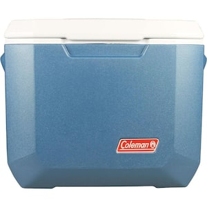 50 Qt. Heavy Duty Portable Rolling Cooler Keeps Ice Up to 5 Days in Blue