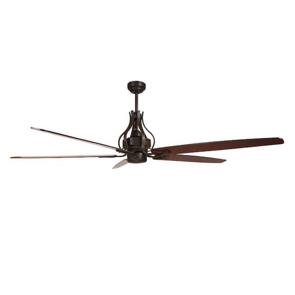 Yosemite Home Decor 70 in. Oil Rubbed Bronze Ceiling Fan with 80 in