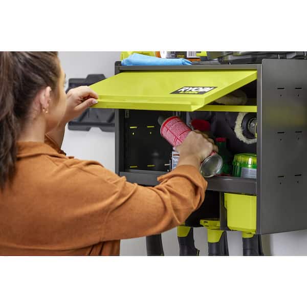 RYOBI LINK Lockable Tool Organizer Cabinet with LINK Accessory