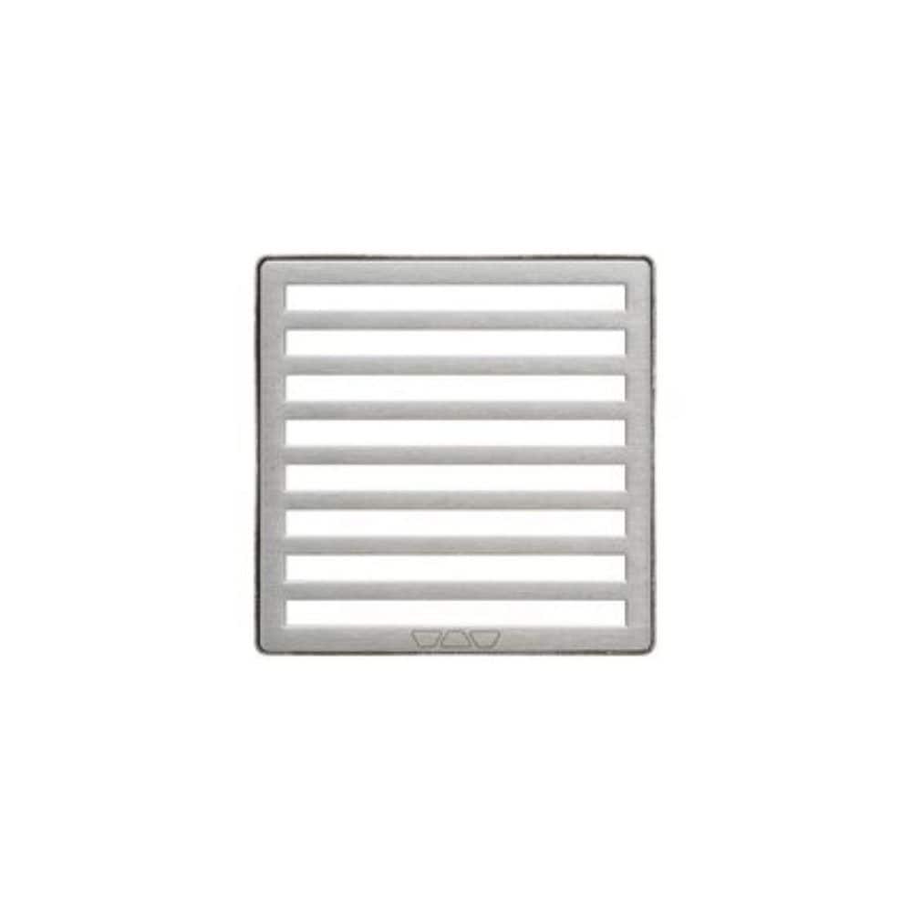 Kerdi-Drain Grate 4 in. Brushed Stainless Steel Parallel price history on PriceWatchPro