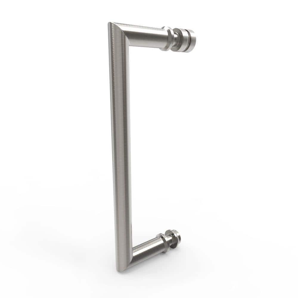Unidoor-X 36" Clear Glass Frameless Hinged Shower Enclosure