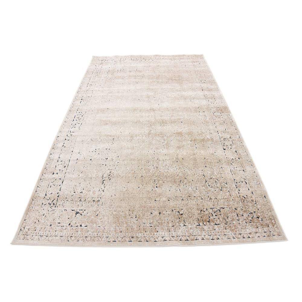 Eliza Collection Neutral Toned 5' x 8' Beige and Light Brown Area Rug