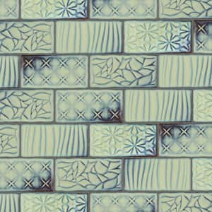 Antic Sensations Agua Marina 3 in. x 6 in. Ceramic Wall Tile (4.16 sq. ft./Case)