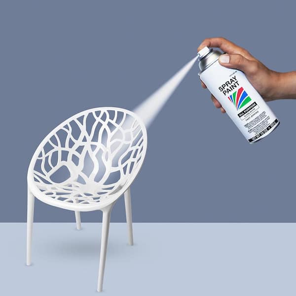 PRIVATE BRAND UNBRANDED 10 oz. All Purpose Gloss White Spray Paint