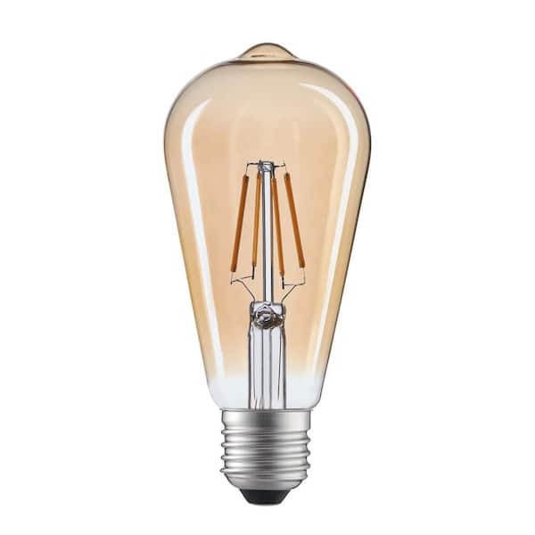 ST19 Warm White 2700K LED 4W Light Bulb (Set of 10)