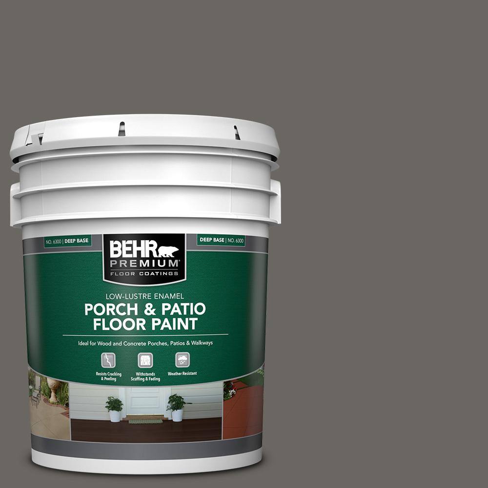 5 gal. #PPU24-03 Chinchilla Low-Lustre Enamel Interior/Exterior Porch and Patio Floor Paint price history on PriceWatchPro