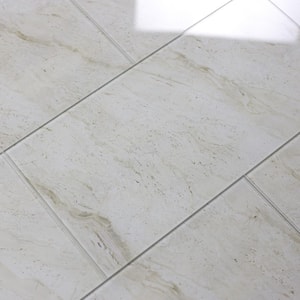Tuscan Design Crema Marfil Large Format Subway 8 in. x 16 in. Glossy Glass Wall Tile (16 sq. ft./Case)