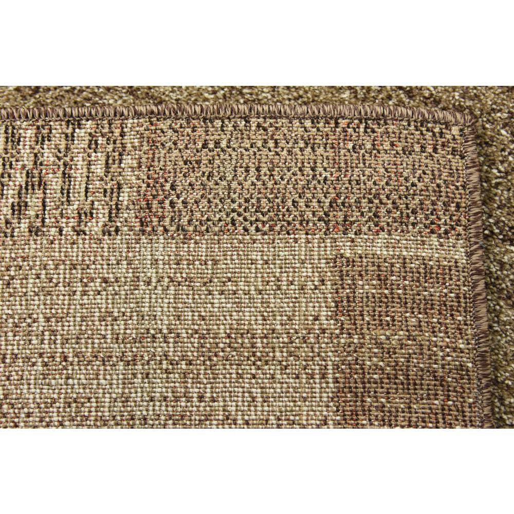 Del Mar Brown Tufted Rectangular Stain-Resistant Rug