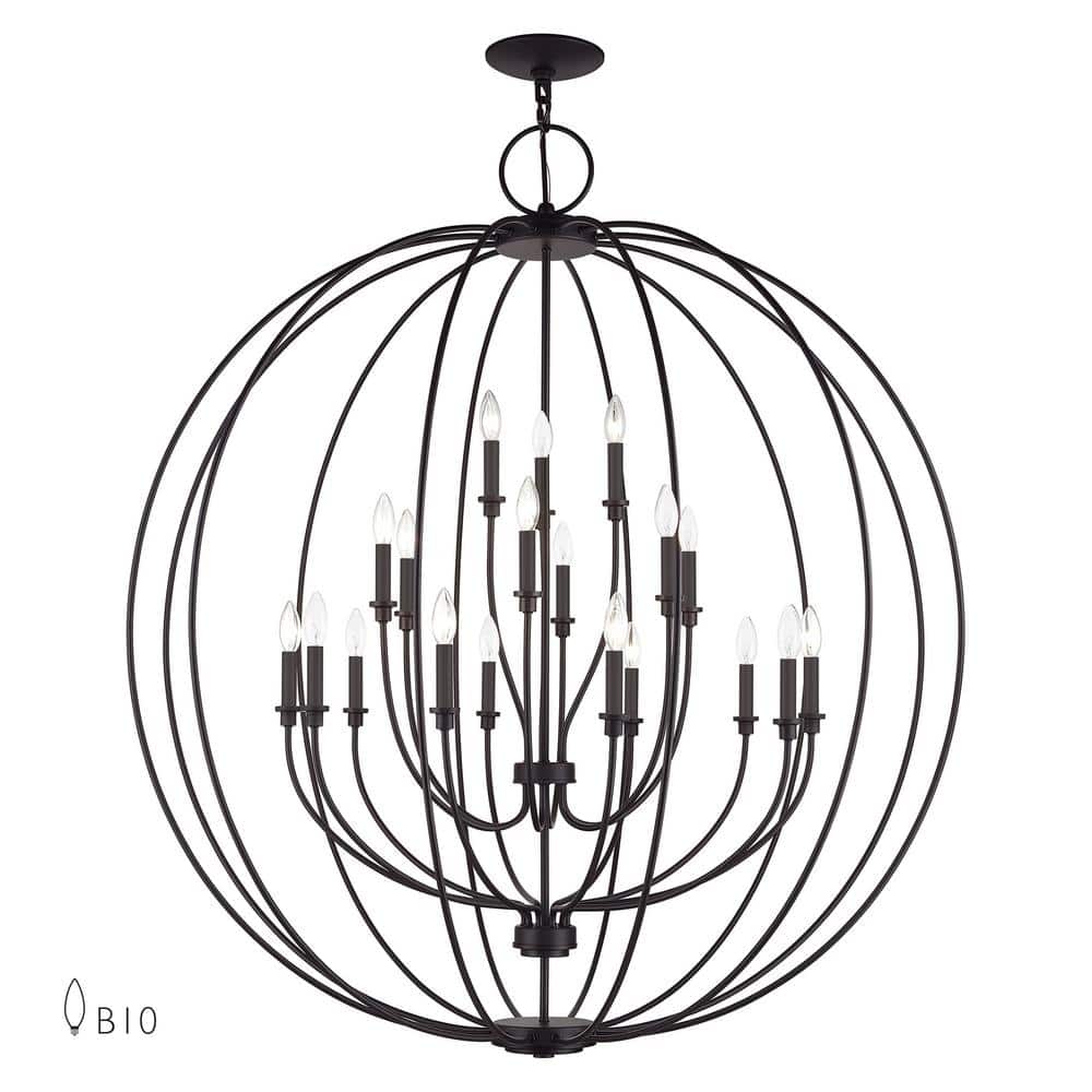 Milana 19-Light Bronze Chandelier price history on PriceWatchPro