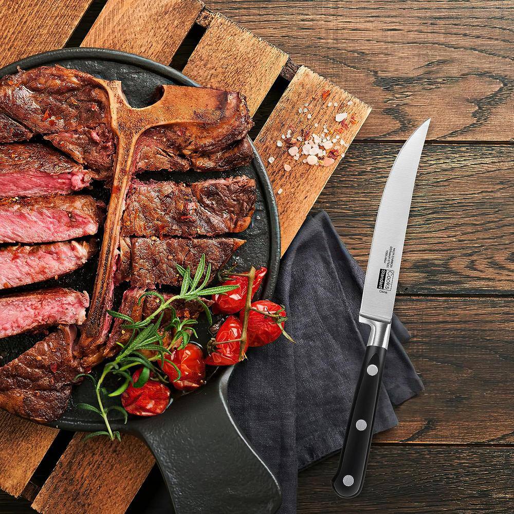 Cooks Standard 6 Piece High Carbon Stainless Steel Steak Knife Set