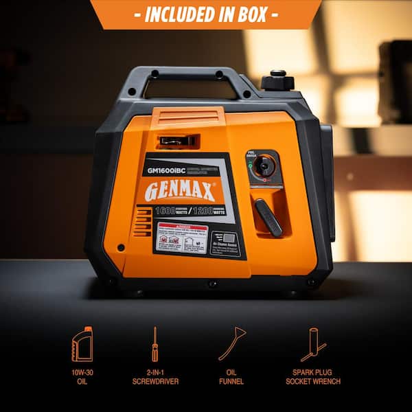 Reviews for GENMAX 1600-Watt Recoil Start Gasoline Powered