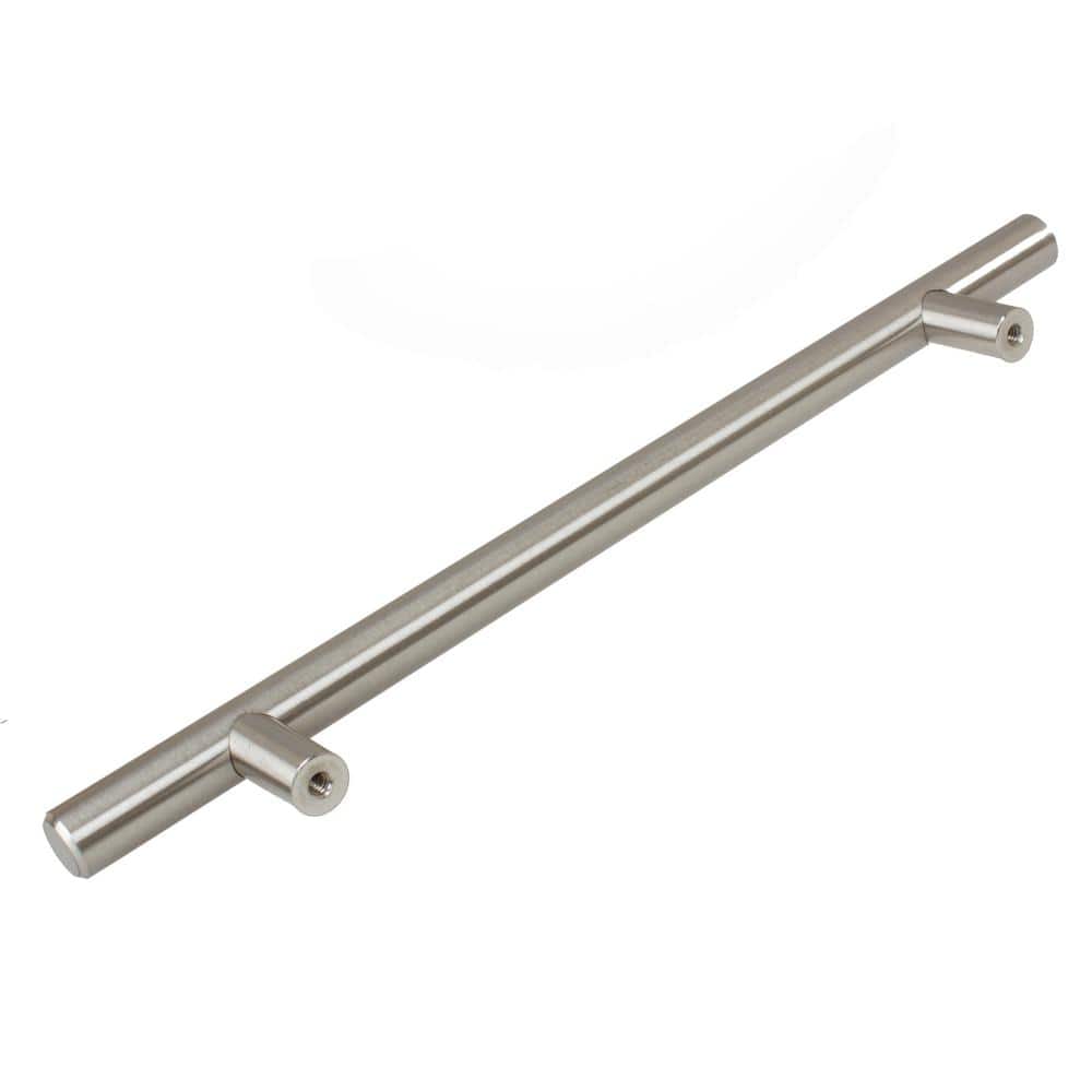 Modern Stainless Steel Bar Pull with Mounting Hardware, 10-Pack