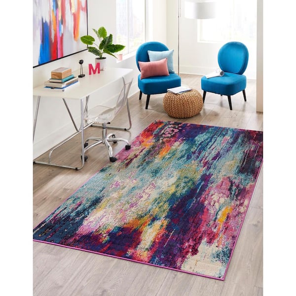 Chromatic Multi 10 ft. 6 in. x 16 ft. 5 in. Area Rug