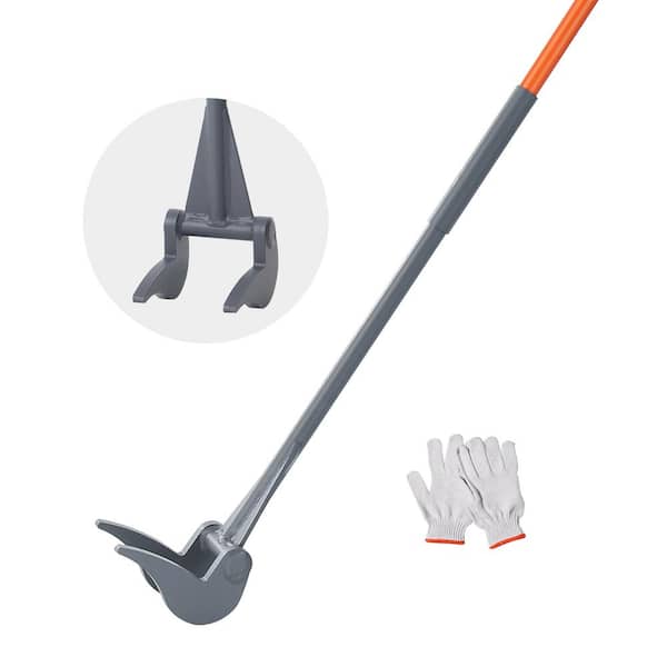 Pallet Buster, 50in.Carbon Steel Handle Pallet Breaker, 2000 lbs. Weight Capacity, Heavy Duty Deck Board Removal Tool