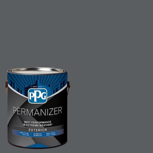 1 gal. PPG1011-6 Glazed Granite Semi-Gloss Exterior Paint